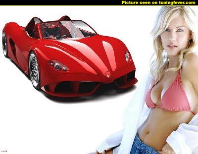 Vous regardez quoi: la voiture ou la fille?