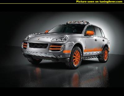 Porsche Cayenne S Transsyberia  (perso j'aime pas trop le orange avec le gris)